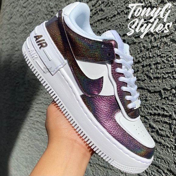 ✨NEW✨ CUSTOM NIKE AIR FORCE 1 LOW SHADOW - Picture 3 of 16
